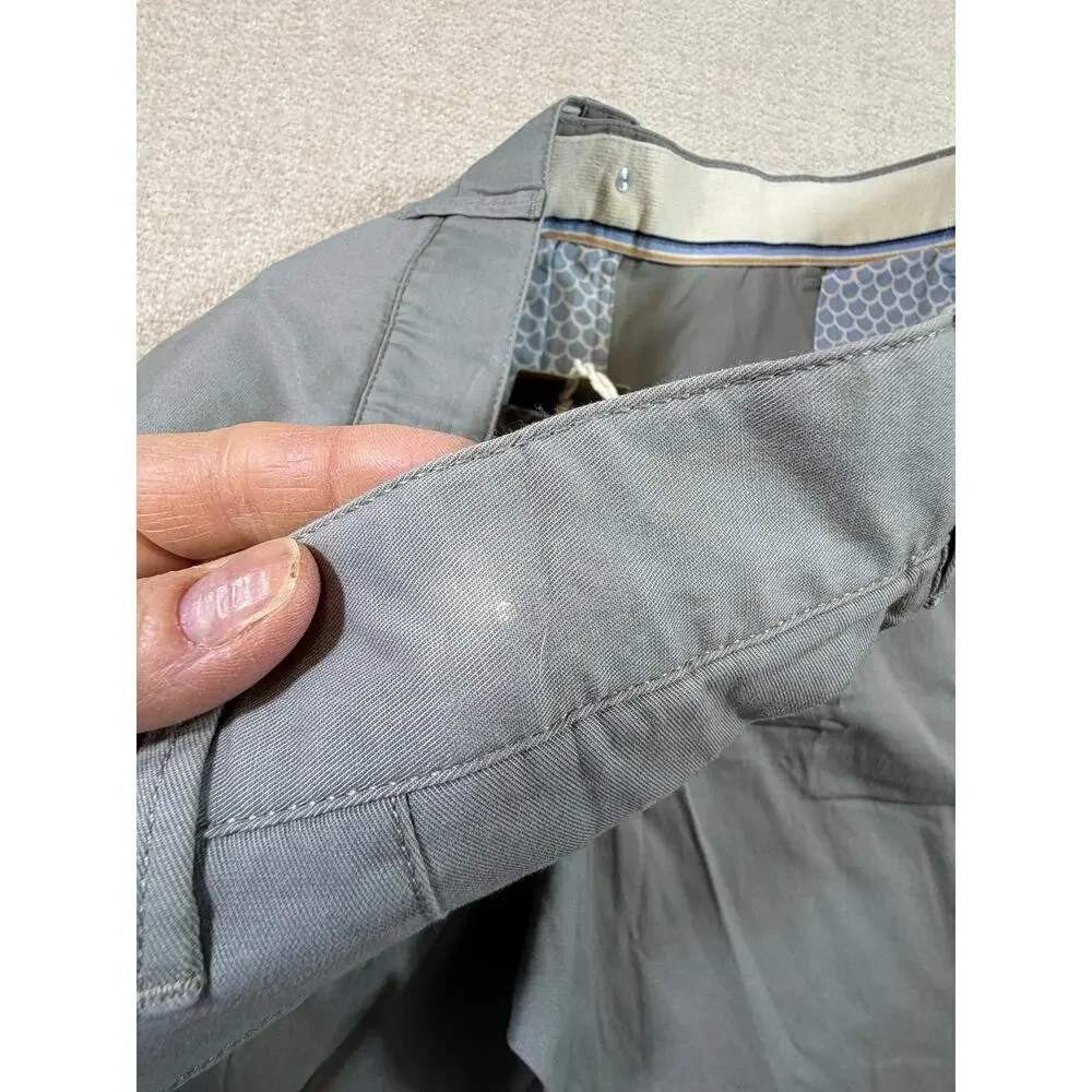Faherty Men's 40 Gray Island Life 8 Inch Inseam Stretch Casual Shorts NWT Beach